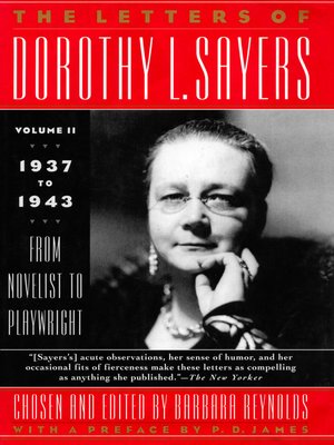 cover image of The Letters of Dorothy L. Sayers, Volume 2